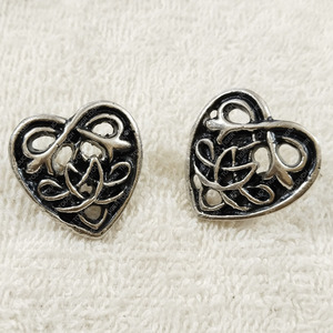 Look antique laiton médiéval pour boucle noeud celtique rivet décoratif pour Sporran noeud celtique marron boucles de ceinture lapin gris foncé - Product Image 2