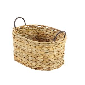 Juego de 3 Cestas Ovaladas de Jacinto de Agua, Cesta de Almacenamiento Hecha a Mano, Venta al por Mayor, Ecológica, Hecha en Vietnam - Product Image 5