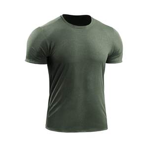 T-shirt de gymnastique à manches courtes 100% coton de haute qualité T-shirt blanc à la mode pour hommes et femmes avec logo en tissu tricoté inclus - Product Image 4