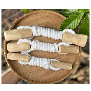 Jouet à mâcher pour chien VietChoice Coffee Wood Tug, en bois naturel, nettoyage des dents, fabrication vietnamienne, haute qualité, classique, durable, fournitures pour chiens - Product Image 5
