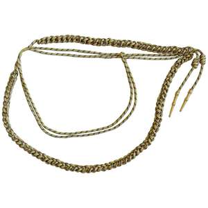 Fangschnur France red and <b>green</b> Golden Color Metal Aiguillettes for Ceremonial Uniforms Bags Garments & Home Textiles-Coated - Product Image 4