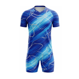 Nouveaux ensembles d'uniformes de volley-ball unisexes pour adultes, personnalisables, à séchage rapide, impression numérique, 100% polyester, kits de volley-ball d'équipe, 280g DANZY SPORTS - Product Image 1