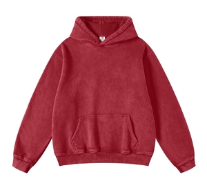 Sweats à capuche de luxe pour hommes surdimensionnés 100% coton mélangé pull sweat écologique sweat à capuche lourd pour hommes pour l'hiver - Product Image 1
