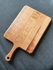Tabla de cortar de madera de acacia rectangular sólida al por mayor, tabla de cortar de palisandro hecha a mano, esencial de cocina duradero - Product Image 3