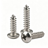 Vis autotaraudeuses en acier inoxydable HIMOWAY, modernes, résistantes à la rouille, à tête cruciforme Phillips, pour garde-corps de câbles d'escalier extérieur