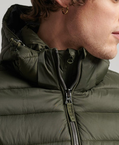 Chaqueta Acolchada para Hombre 2025, Chaqueta Acolchada Gruesa con Capucha Ancha, Resistente a la Intemperie, Chaqueta de Esquí para Hombre, Envío DDP - Product Image 5