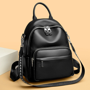 Bolso de negocios de piel de vaca de cuero genuino para hombres de alta calidad Nuevo diseño Mochila de piel de vaca de cuero genuino de moda - Product Image 4