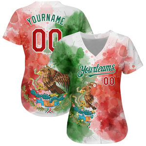 Camiseta de Béisbol Unisex de Poliéster de Alta Calidad, Personalizada con Sublimación de Color OEM, Ropa Deportiva con Logotipo y Nombre del Equipo - Product Image 5