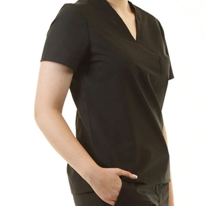 Wholesale Unisex Medical Scrub Suit <b>Sets</b> for <b>Doctors</b> Nurses Hospital Uniforms Cotton Polyester Rayon Spandex - Product Image 3