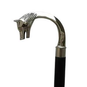 Bastón de Senderismo de Lujo de Latón y Madera con Longitud Ajustable - Elegante Bastón de Apoyo para Personas Mayores, para Caminatas Diarias, Viajes y Regalos - Product Image 6
