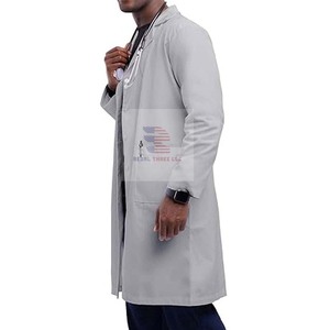 เสื้อโค้ทสำหรับห้องแล็บเครื่องแบบแพทย์โรงพยาบาลแขนเต็ม2025 - Product Image 3