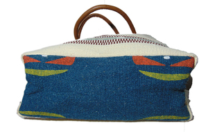 Sac fourre-tout de plage en toile de coton robuste bohème de grande capacité pour femmes fermeture à glissière portable écologique pour un usage quotidien - Product Image 4