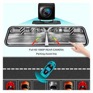 TVS-D208 10-inch ba ống kính 1080P Xe DVR Dash Cam với tầm nhìn ban đêm - Product Image 4