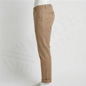 <b>Men's</b> High Waist Custom Chino Pant <b>Trouser</b> Oversized Fit Loose Breathable Cotton Streetwear Straight Striped Premium Quality - Product Image 3