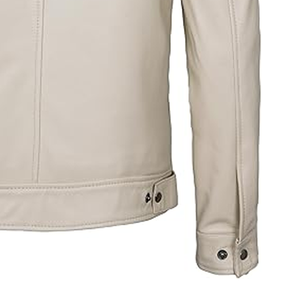 Chaqueta de hombre de cuero para exteriores con logotipo personalizado, ropa de calle informal de alta calidad, chaqueta de invierno de cuero para hombre - Product Image 6