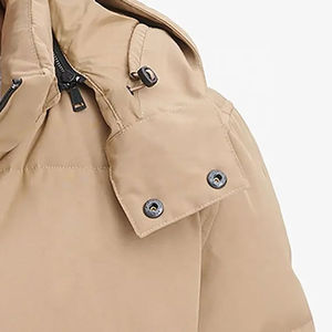 Chaqueta Acolchada de Invierno para Hombre, Cuello Alto, Impresión Personalizada, 100% Poliéster, con Capucha, Servicio OEM, Venta al Por Mayor, Alta Calidad - Product Image 5