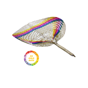 Ventilador plegable de bambú para regalo de promoción, ventilador Natural de Vietnam hecho a mano para uso en festivales de eventos de verano - Product Image 1