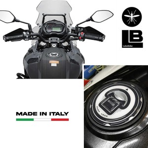 Tappo Serbatoio in Gel Resinoso Adesivo Bianco Compatibile con Moto Benelli TRK 502, Copertura per Protezione - Product Image 2