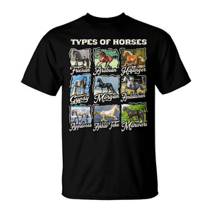 Camiseta con Diseño de Caballos para Adolescentes y Mujeres, Top de Moda para Montar a Caballo, Ideal para Uso Promocional - Product Image 2