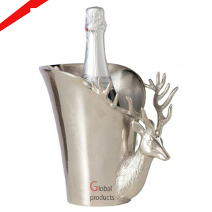 New Look Custom Vintage Design Aluminio Metal Botella de vino Cubo de hielo para Bar Party - Product Image 1