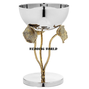 Juego de Dos Tazones para Chocolate Martillados en Oro, Forma Redonda, Diseño Nuevo, Tazón para Dulces Clásico, Elegante y Sofisticado - Product Image 5