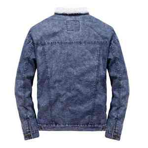 Chaqueta vaquera elegante para hombre, chaqueta de Estilo Vintage para hombre, ropa regular de longitud, tela vaquera, ropa informal - Product Image 2