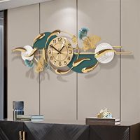 Jam dinding desainer bunga warna-warni logam Modern desain baru untuk ruang tamu kamar tidur hadiah ulang tahun pernikahan