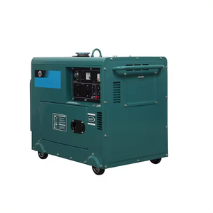 Generador Diésel Super Silencioso de 5kW, 8kW, 10kW, Refrigerado por Aire, con Carcasa Insonorizada Portátil para Energía de Respaldo - Product Image 4
