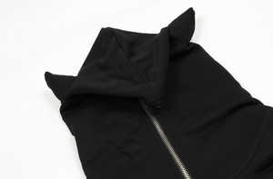 Sweat à capuche zippé oversize pour hommes en coton éponge française streetwear sweat à capuche pour hommes haut de gamme personnalisé - Product Image 5