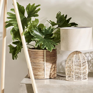 Élément naturel panier en rotin porte-plante panier de rangement pour la décoration de l'espace vente en gros de haute qualité - Product Image 4