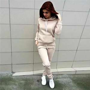Hot Selling Custom OEM Tracksuit Set Zip Up Tracksuits Women 2 Piece Casual <b>Ladies</b> <b>Track</b> <b>Suits</b> Bottoms Jogging <b>Suits</b> - Product Image 5
