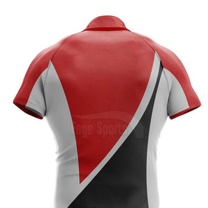 Créez votre propre logo, ensembles de maillots de rugby personnalisés, respirants, à séchage rapide, 100% polyester, de haute qualité, demi-manches, vente chaude - Product Image 5