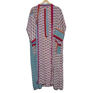 ชุดคลุมผ้าไหมพิมพ์ลายดอกไม้สำหรับผู้หญิงชุดนอนเจ้าสาวชุดกิโมโนลูกไม้เข็มขัดผ้าทอเก็บความร้อนสำหรับฤดูใบไม้ผลิสำหรับบ้านโรงแรม - Product Image 2