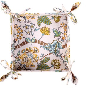 Panier de rangement à domicile en corde de coton biologique 100% avec paniers de rangement multi-spécifications, meilleur prix, haute qualité - Product Image 1