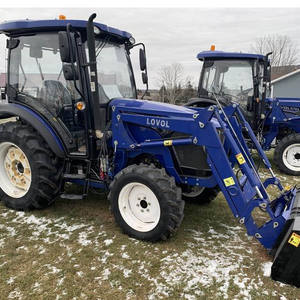 Tracteur agricole diesel avec moteur de pompe de transmission robuste et boîte de vitesses pour la compatibilité des chargeurs de culture multi-cultures - Product Image 5