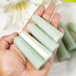 Obélisques/Points de tour en Aventurine Verte de 1 kg, polis à la main, dernières nouveautés, très demandés, cristaux naturels de guérison pour la décoration et la méditation - Product Image 3