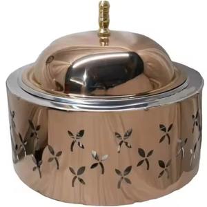 Nouveau design de luxe marmite imprimée faite à la main moderne décorative moyen-orient chauffe-plats buffet casseroles marmite - Product Image 4