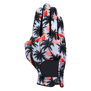 La ropa deportiva más vendida Guantes de golf Antideslizante Piel de oveja Logotipo personalizado Nuevo estilo Material de cuero genuino Protección de la mano izquierda - Product Image 1