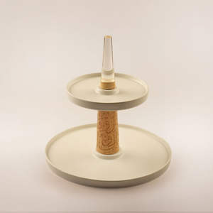 Soporte de pastel de Metal acrílico y madera para mesa de comedor y decoración del hogar soporte de pastel de Decoración de mesa árabe para estilo árabe - Product Image 1