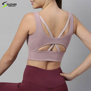 Sujetador Deportivo Sin Costuras de Alta Sujeción, Talla Grande, Tirantes Ajustables, Secado Rápido, Transpirable, para Fitness - Product Image 5