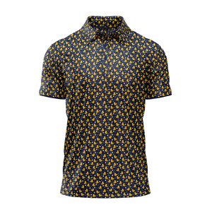 Polo de punto de cable inspirado en la herencia con una textura gruesa y atractivo preppy atemporal hecho en Pakistán - Product Image 3