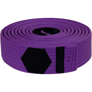 Bjj Belt Artes marciales Jiu Jitsu Cinturones 100% algodón Hecho a medida Brazilian Jiu Jitsu Belt - Product Image 1