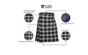 กระโปรงไฮแลนด์ฟิวชั่นไฮแลนด์แท้100% ผ้าฝ้ายแท้อะคริลิคทนทานต่อการเย็บแบบชาวสก็อตเสื้อผ้าแบบยุโรป - Product Image 4