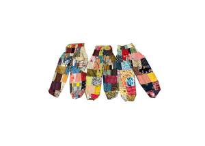 Pantalon Boho Patchwork Pantalon Sarouel avec Poches Toutes Saisons Vente en Gros Pantalon d'été pour Femmes et Hommes - Product Image 5