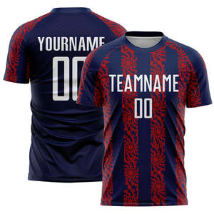 เสื้อฟุตบอลคอกลมแบบเบาพิเศษ สั่งทำได้ พร้อมลายซับลิเมชั่น ชุดฟุตบอลแห้งเร็ว ระบายอากาศดี เหมาะสำหรับทีมกีฬา สำหรับผู้ใหญ่ทุกเพศ - Product Image 2