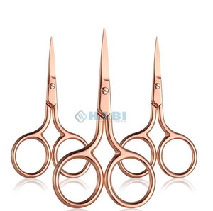 May Thêu Kéo Rose Vàng Màu Tráng Đức Thép Không Gỉ Ưa Thích Threading Mini Cắt Kéo Thêu Làm Việc Shears - Product Image 6