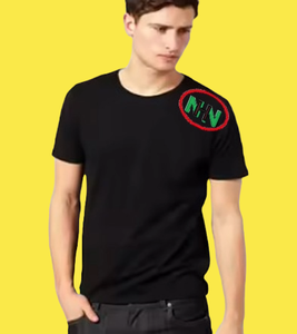 Camisetas de algodón de tela ancha de estilo informal, camisas con función transpirable - Product Image 2