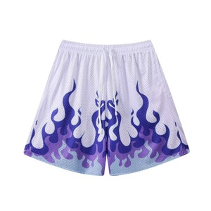 2024 vente en gros personnalisé Compression pantalons de sport hommes 100% coton Shorts décontractés modèle complet Offre Spéciale Logo imprimé maille Shorts - Product Image 1
