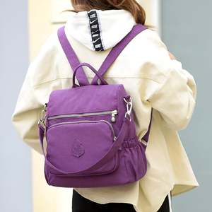 Xena Versatile Anti-Theft Crossbody <b>Backpack</b> with Detachable Strap Polyester Lining - Product Image 6