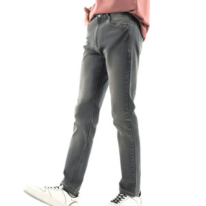 Vente en gros de pantalons en denim classiques décontractés coupe ajustée à la mode pour hommes Expédition aléatoire de styles pour pantalons en denim pour hommes - Product Image 3